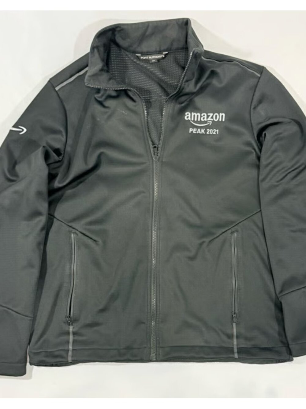 Unisex Black Zip Jacket - Amazon Peak 2021 - Port Authority MEDIUM